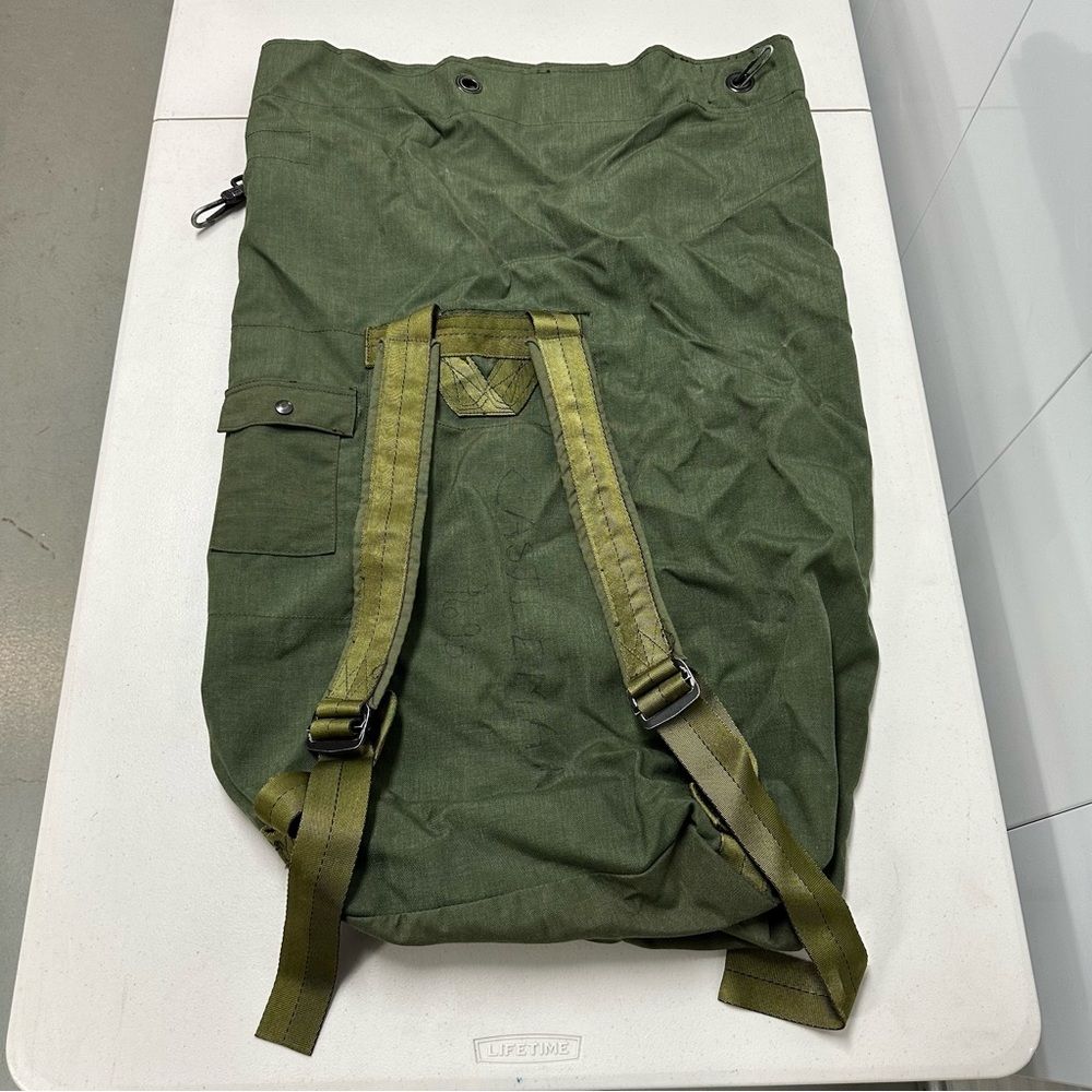 United States Military Deployment Duffle Bag Backpack
